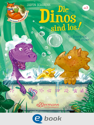 cover image of Die Dinos sind los!